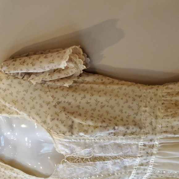 Gunne Sax Floral Vintage Dress - Picture 6 of 16